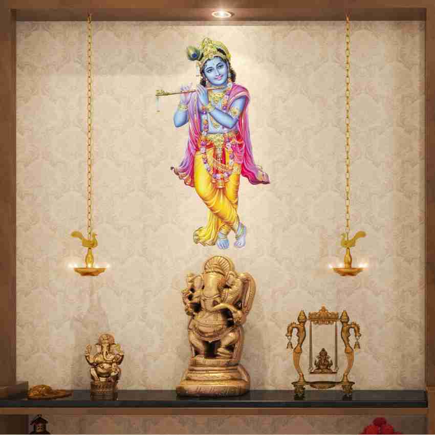 Decoration Designs 73 cm ' White Murli Krishna '' Decorative