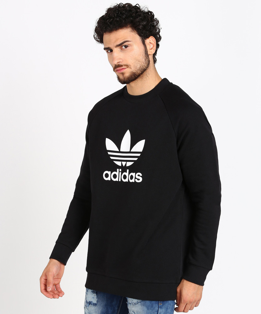Adidas lotus print sweatshirt shop