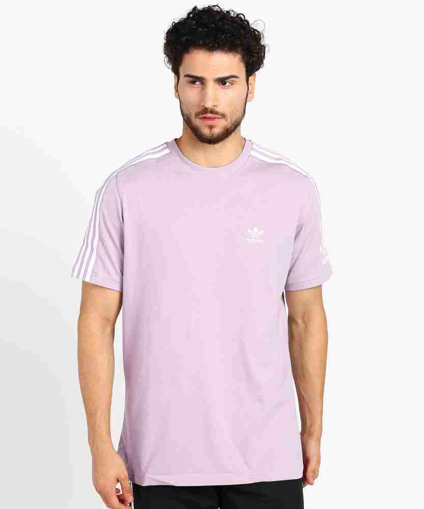 ADIDAS ORIGINALS Solid Men Round Neck Purple T Shirt Buy ADIDAS ORIGINALS Solid Men Round Neck Purple T Shirt Online at Best Prices in India Flipkart