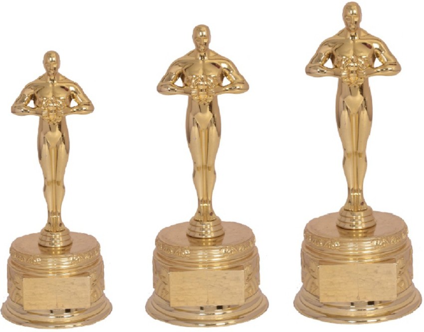 5Pcs Oscar Statuette Mold Reward the Winners Magnificent Trophies