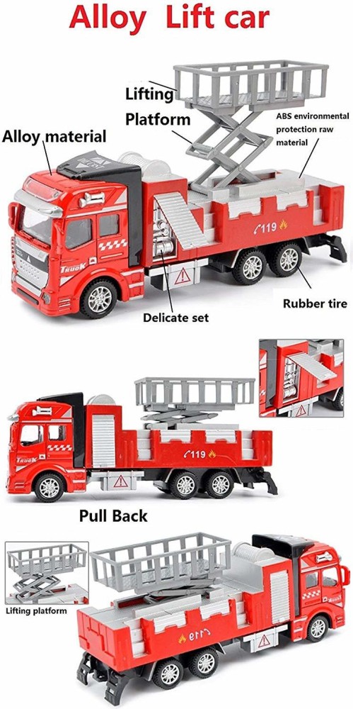 die cast metal fire trucks