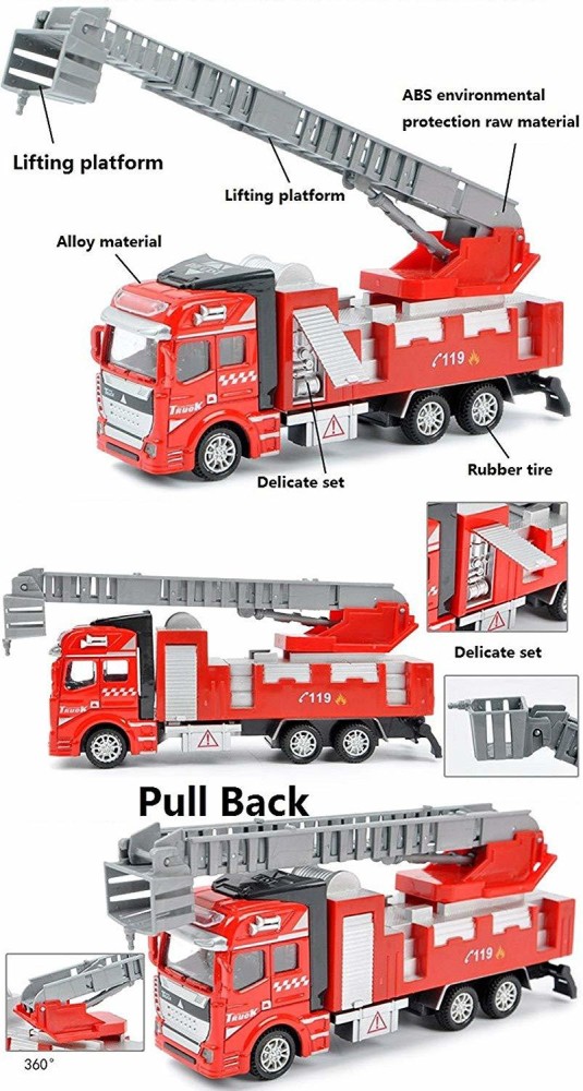 die cast metal fire trucks