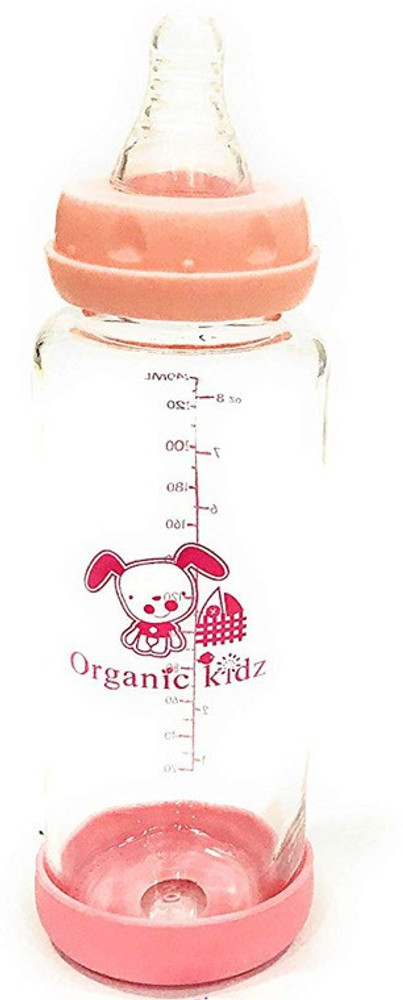 Organic kidz glass feeding bottle store