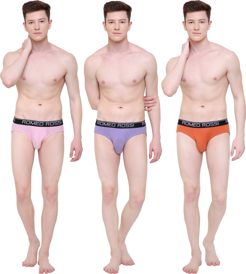BRAVE PERSON 5-Pack Pure Color Men's Soft Underwear Modal