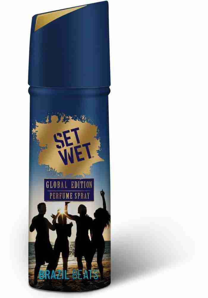 SET WET Global Edition Brazil Beats Perfume Body Spray For