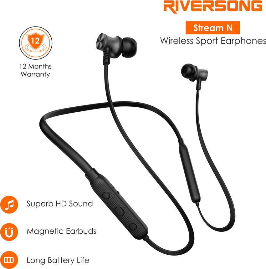 Riversong Stream N Sports Bluetooth Headset with Mic Bluetooth