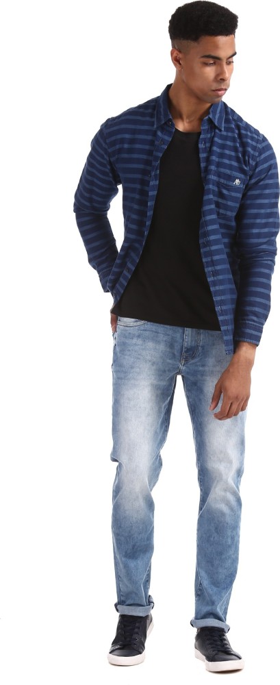 AEROPOSTALE Skinny Men Light Blue Jeans - Buy AEROPOSTALE Skinny Men Light  Blue Jeans Online at Best Prices in India