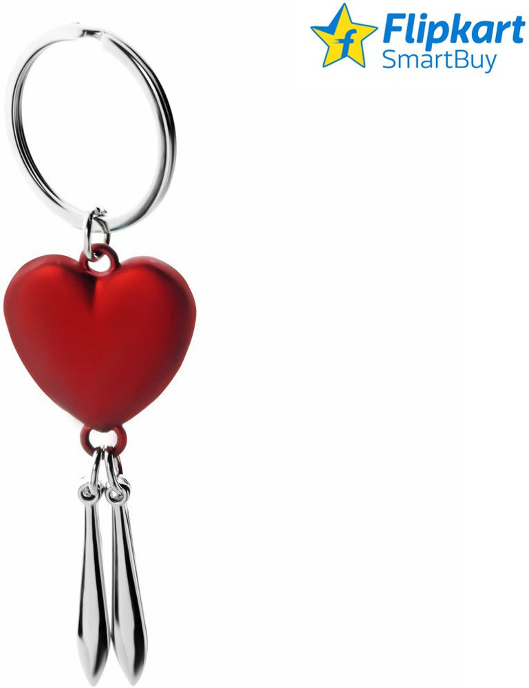 Flipkart SmartBuy Red Heart Key Chain combo for Girls Boys Key