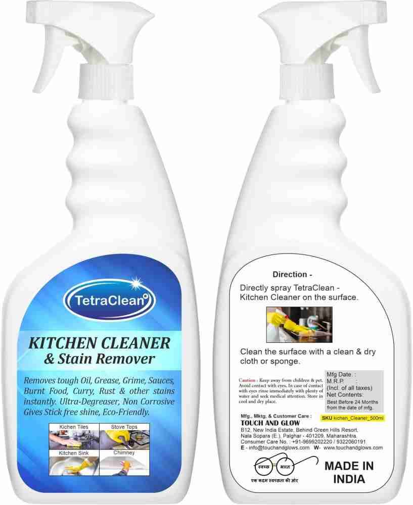 TetraClean Multipurpose Hard Water Stain Remover(1000 ml) Stain Remover  Price in India - Buy TetraClean Multipurpose Hard Water Stain Remover(1000  ml) Stain Remover online at