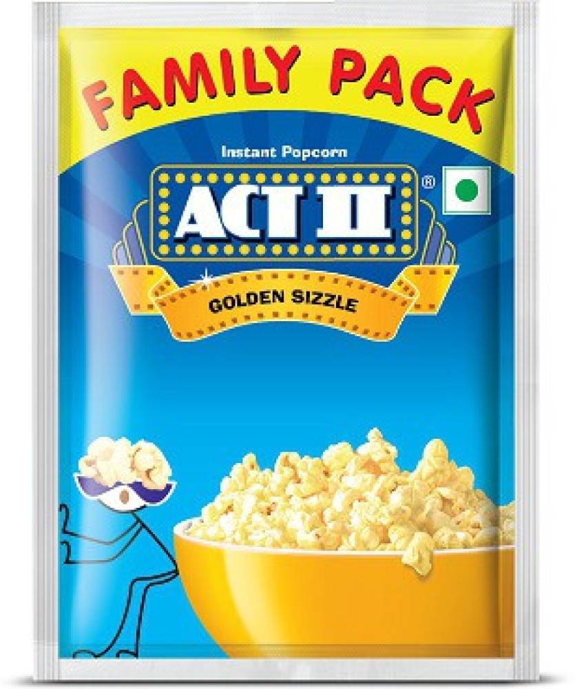ACT II Instant Family Pack Golden Sizzle Popcorn