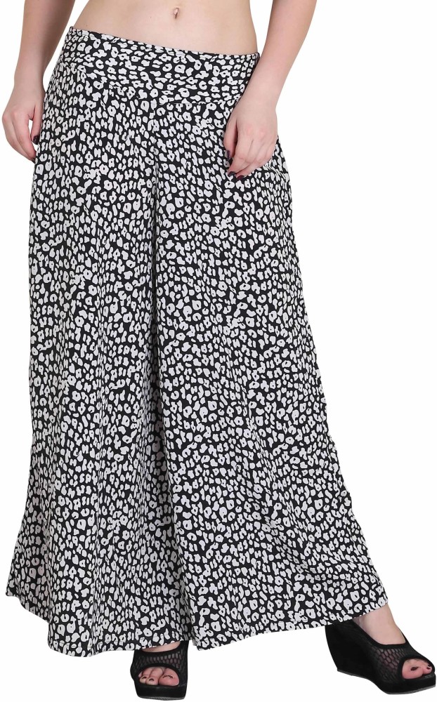 Buy online Mid Rise Flared Skirt from Skirts, tapered pants & Palazzos for  Women by De Moza for ₹999 at 50% off