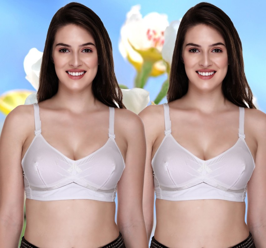 SONA DYNAMIC Cotton Strap Bra (Pack of 2)