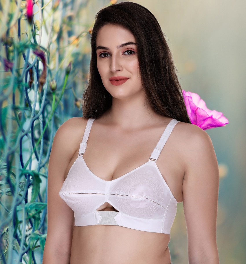 Women's Heavy Bust Cotton Bra – Online Shopping site in India