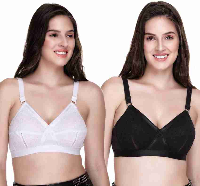 Mother's Day Gifts POROPL Plus Size Bras,Bra Without Steel Rings