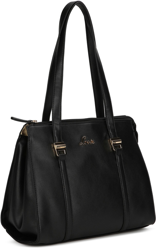 Buy LAVIE Women Black Shoulder Bag BLACK Online Best Price in India Flipkart