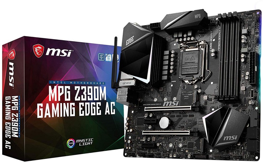 MSI MPG Z390M GAMING EDGE AC Motherboard - MSI : Flipkart.com