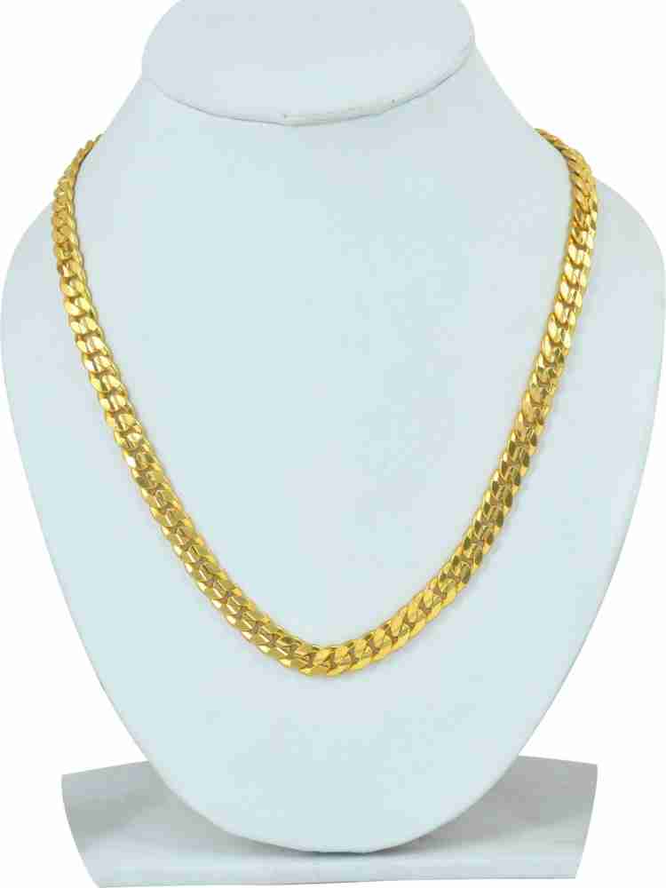 NYMPH New 18K Yellow Gold Jewelry Fine Real Gold Chain Necklace 18 Inches  Au750 Classic Wedding Gift For Women Geometry X563