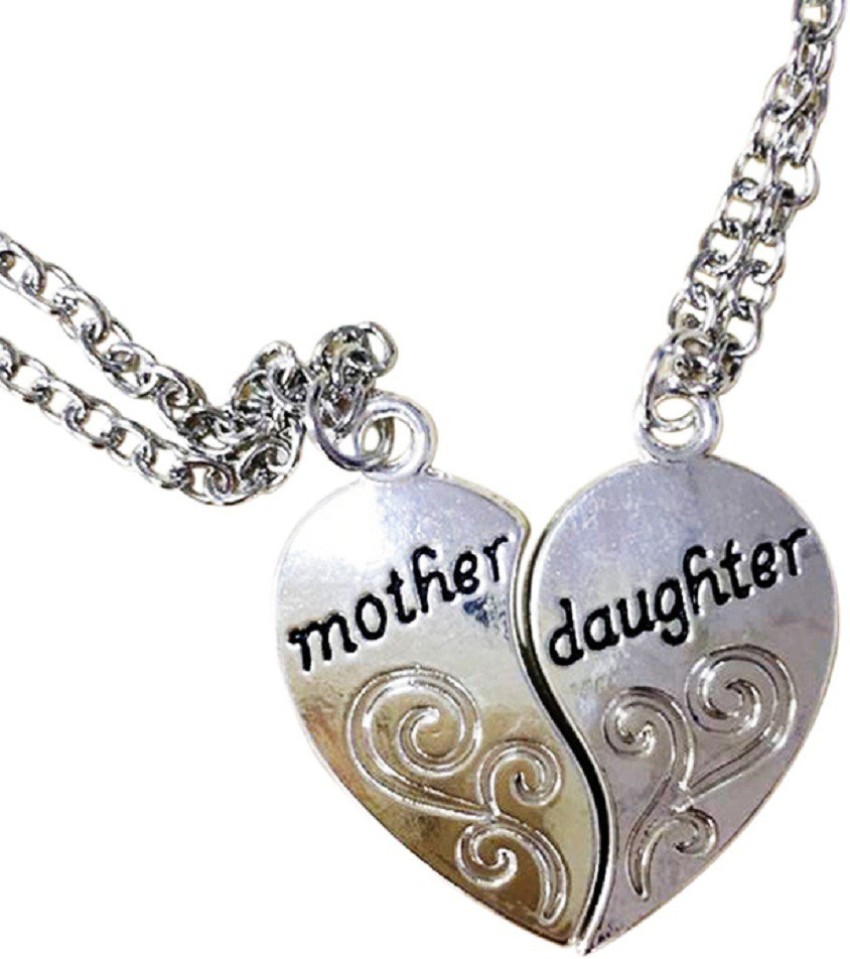 Mother/Daughter Necklaces Heart/Butterflies Sterling Silver | Kay Outlet