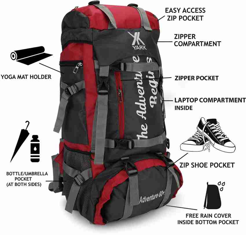 Trekking bag with laptop compartment online