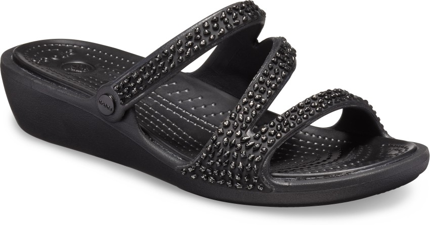 Crocs patricia deals sandals black