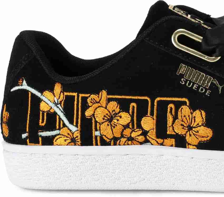 Puma hot sale suede flowers