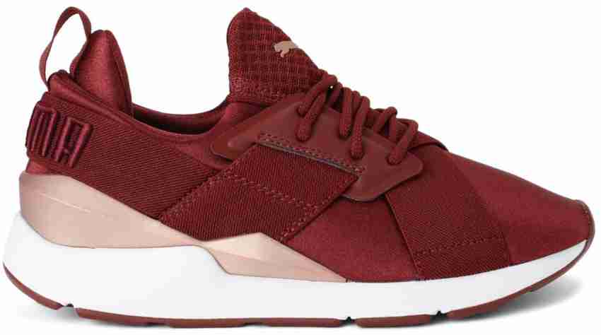 Puma muse 2025 satin bordeaux