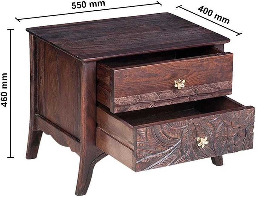 Fabindia Solid Wood Bedside Table Price in India Buy Fabindia