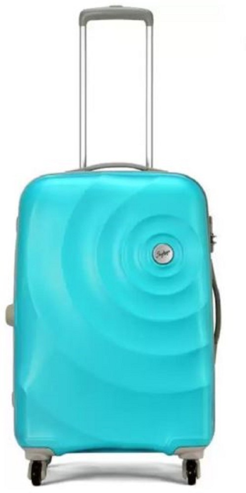 SKYBAGS MINT STROLLY 67 360 TRQ Check in Suitcase 4 Wheels 24 inch LIGHT BLUE Price in India Flipkart