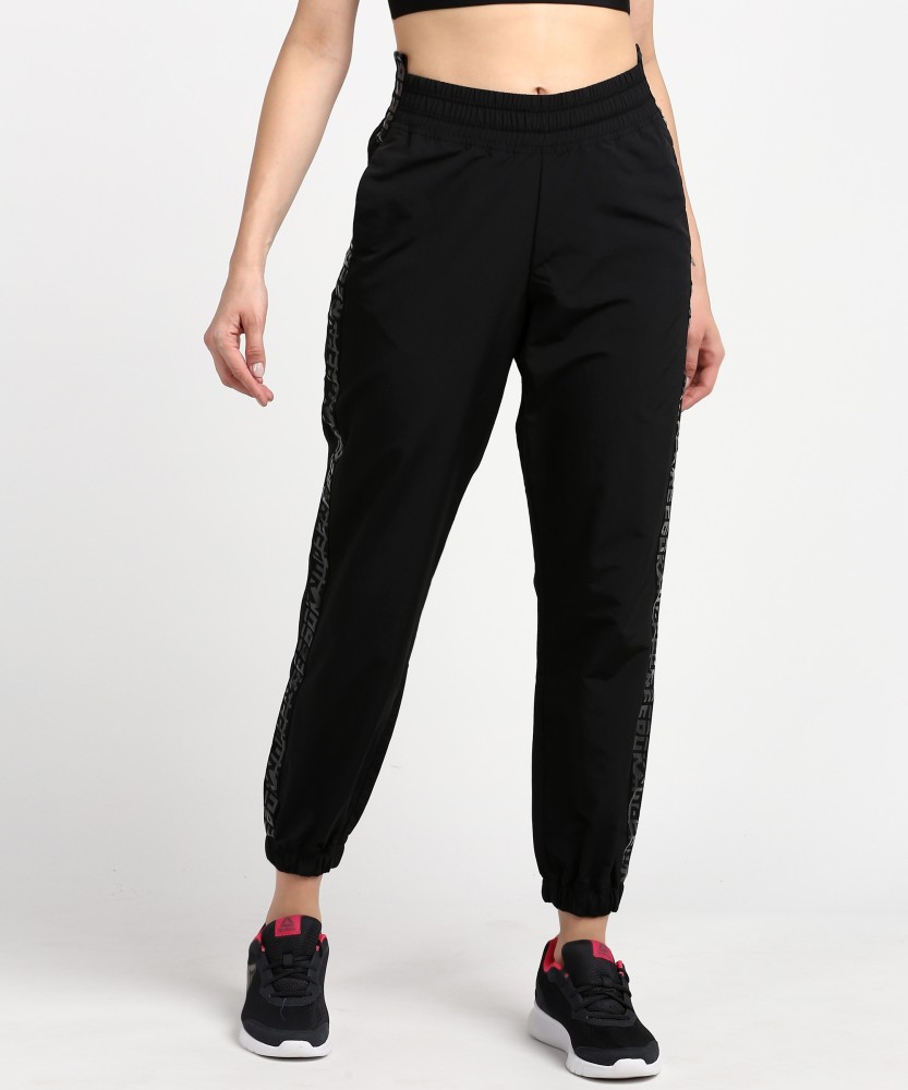 Reebok solid women's track pants sale