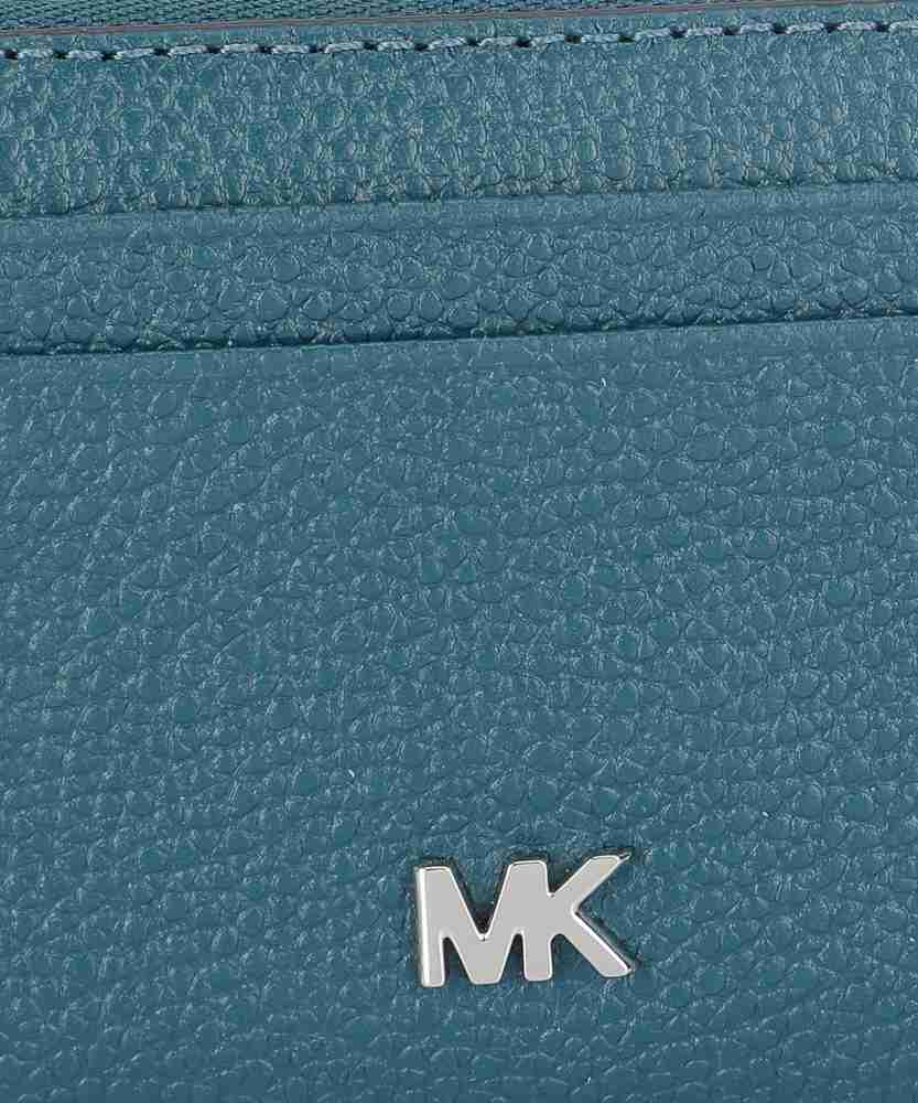 Michael kors luxe teal wallet discount