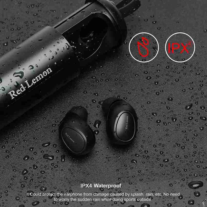 Red lemon best sale bluetooth earphones