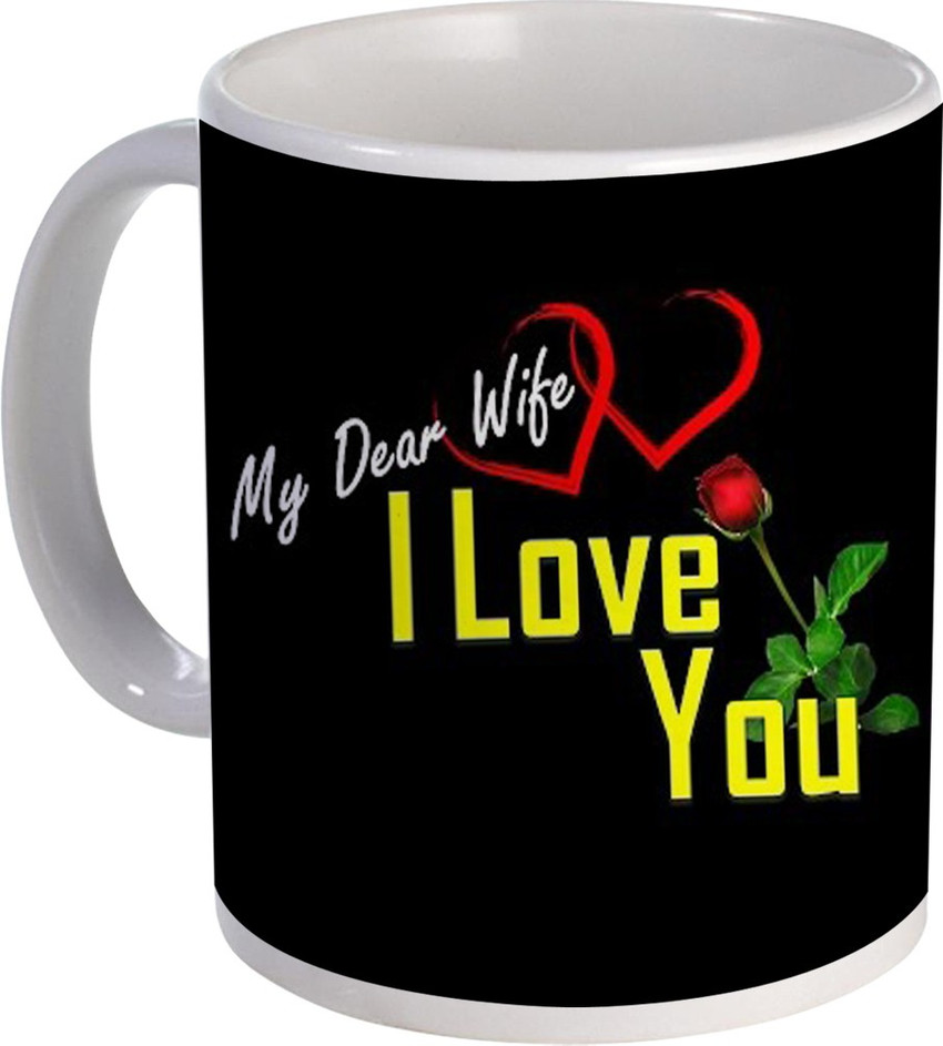 Dear wife mug sales