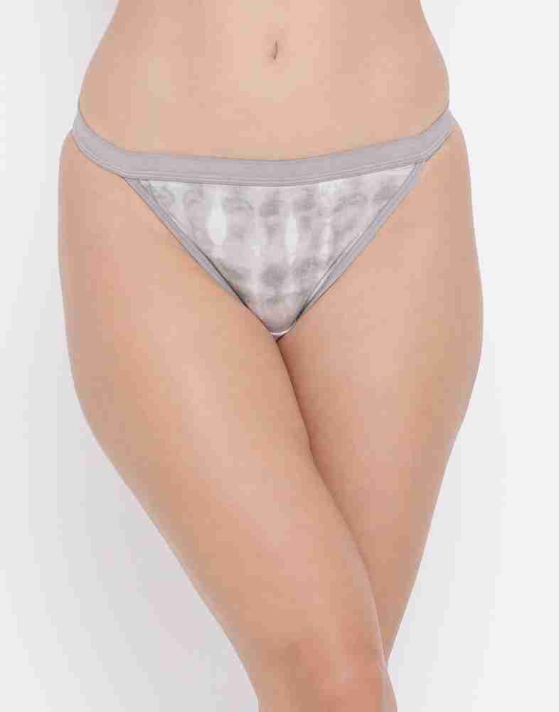 Clovia Women Bikini Grey Panty - Buy Clovia Women Bikini Grey Panty Online  at Best Prices in India