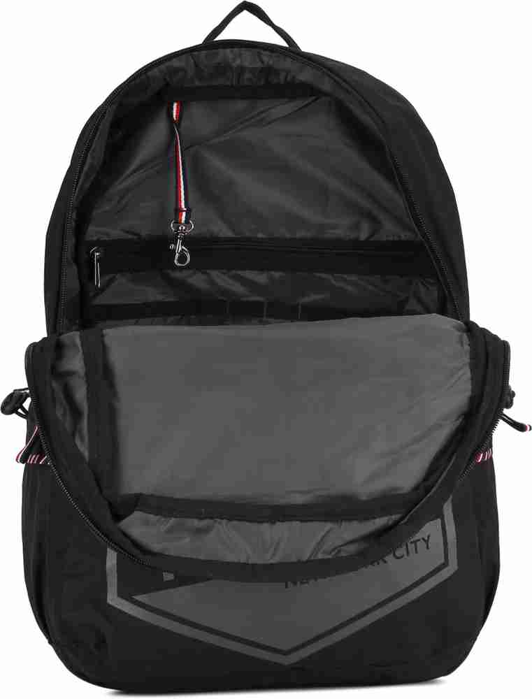 TOMMY HILFIGER Connor 23 L Laptop Backpack Black Price in India
