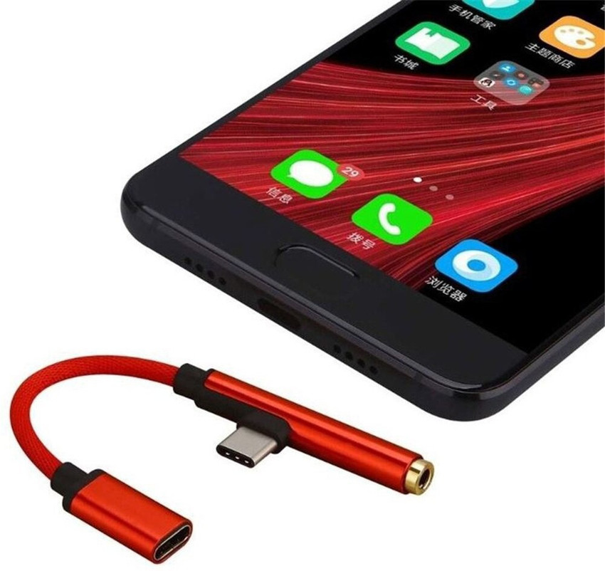 Android charger on sale to headphone jack
