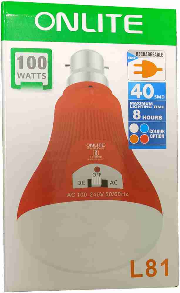 Onlite store charging bulb
