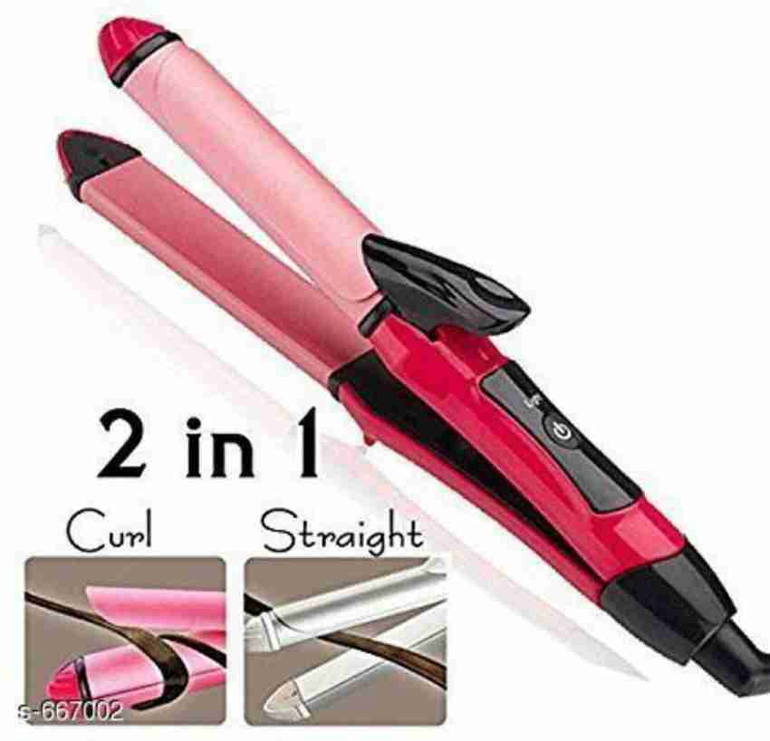 Xydrozen 2 In 1 Hair Straightener And Curler Combo 179DT5 Beauty Set Hair Straightener Curler 174G8J Hair Curler Xydrozen Flipkart