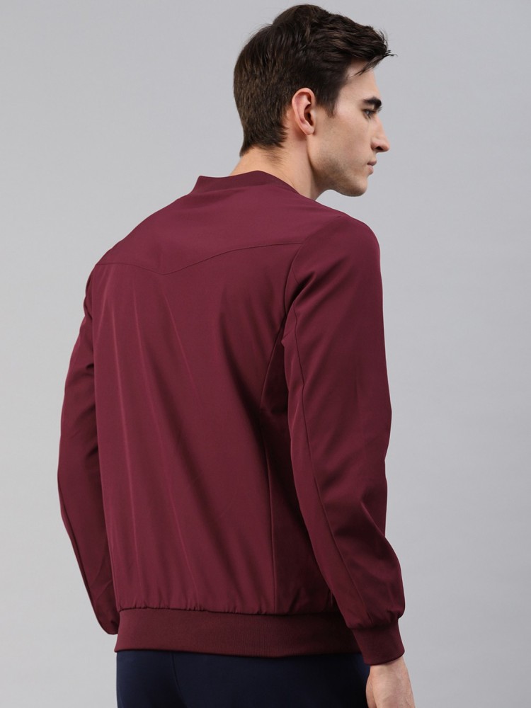 Hrx maroon jacket best sale