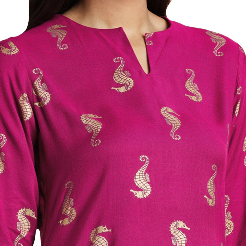 Craftsvilla Women Printed A line Kurta Buy Craftsvilla Women Printed A line Kurta Online at Best Prices in India Flipkart