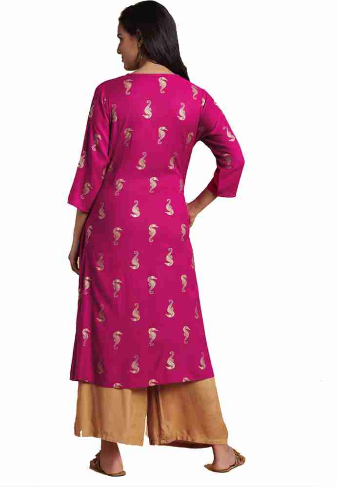 Craftsvilla Women Printed A line Kurta Buy Craftsvilla Women Printed A line Kurta Online at Best Prices in India Flipkart