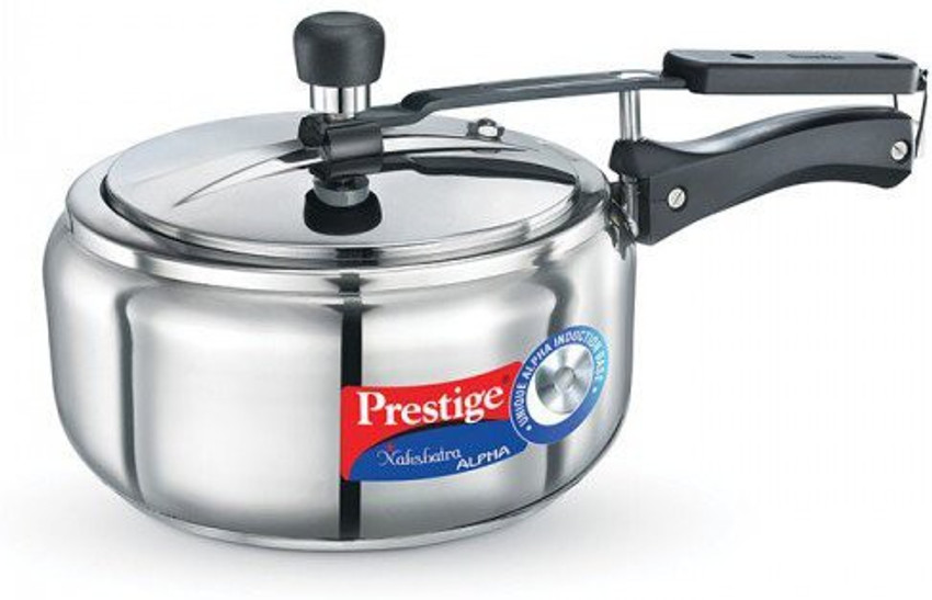 Prestige 3.5 L Inner Lid Induction Bottom Pressure Cooker Price in India Buy Prestige 3.5 L Inner Lid Induction Bottom Pressure Cooker online at Flipkart
