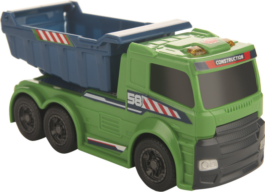Dickie Green Color Dump Truck Toys For kids Green Color Dump
