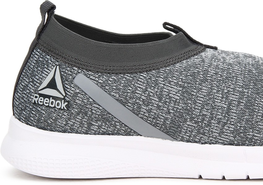 Reebok men's delta slip on hot sale running shoes