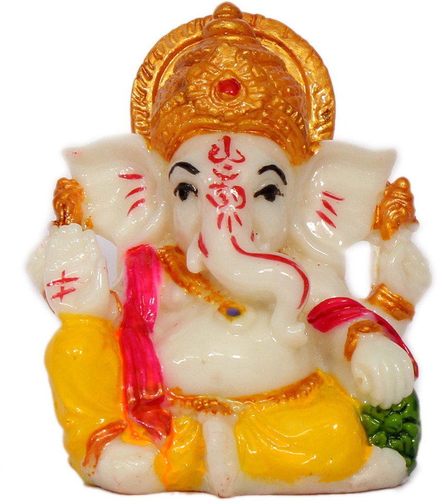 Jinagam Lord Ganesha Ji Ganesh Ganpati God Murti Beatiful Small ...