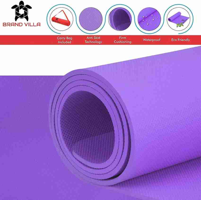 Brandvilla Anti Slip EVA Mat for Gym Workout and Yoga Exercise Mat