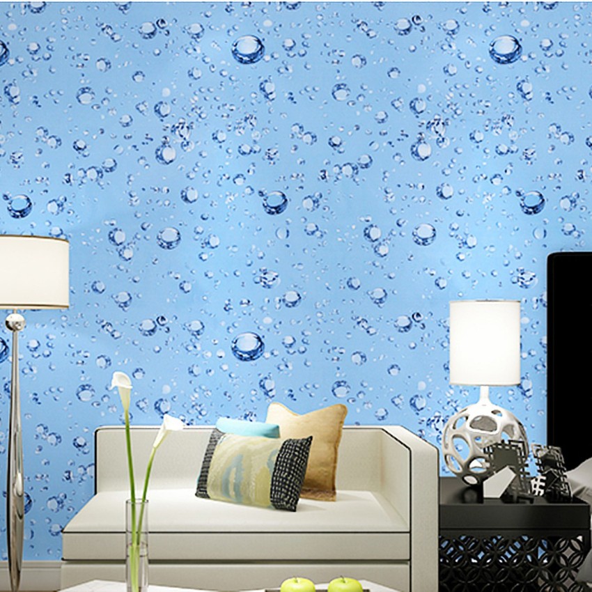 WolTop Abstract Blue Wallpaper Price in India - Buy WolTop Abstract Blue  Wallpaper online at
