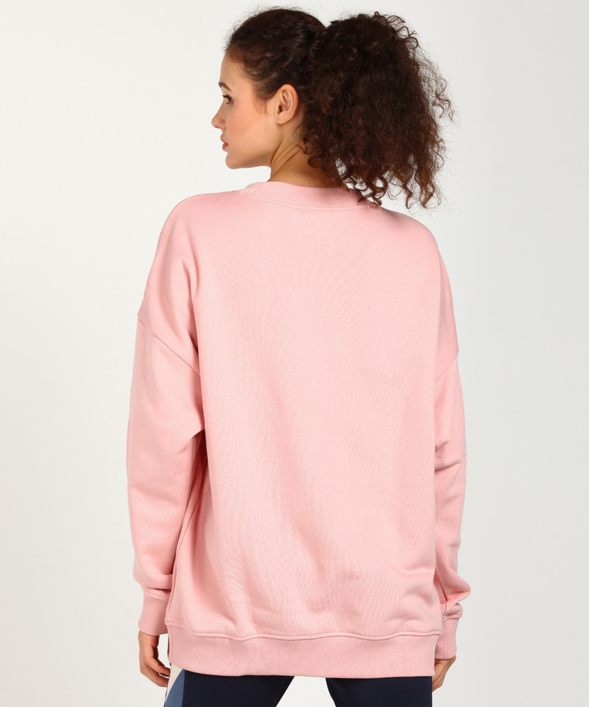 Adidas originals oversized sale sweatshirt in dusky pink