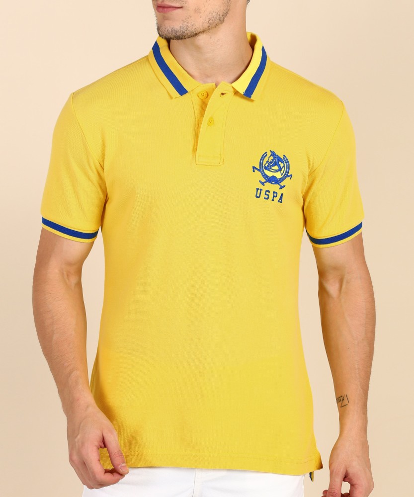 Us polo t shirts cheap yellow