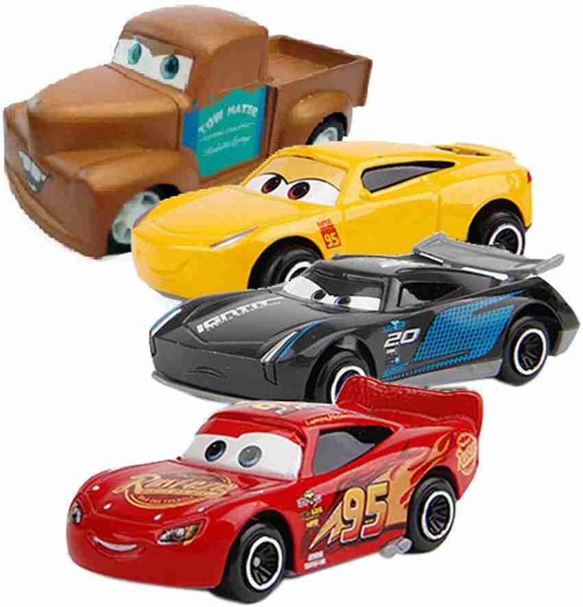 Lightning mcqueen and hot sale jackson storm toys