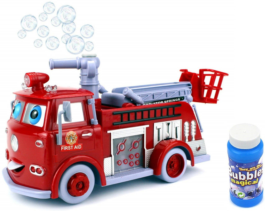 Bubble fire rescue electric top ride on
